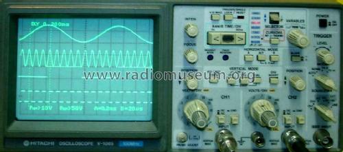 Oscilloscope V-1065; Hitachi Ltd.; Tokyo (ID = 1698671) Equipment