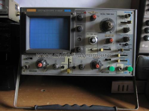 Oscilloscopio Oscilloscope Oszilloscope V-650F; Hitachi Ltd.; Tokyo (ID = 1780178) Equipment