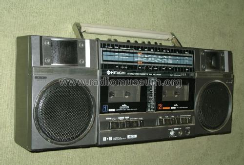 Stereo Cassette Recorder TRK-W55K; Hitachi Ltd.; Tokyo (ID = 1113461) Radio