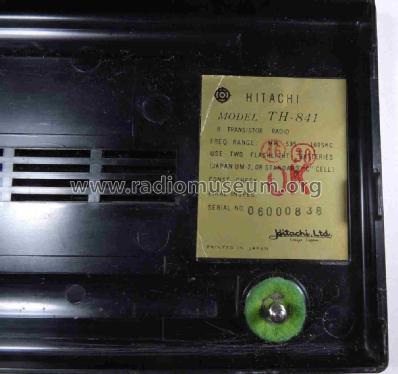 Transistor 8 TH-841; Hitachi Ltd.; Tokyo (ID = 2985190) Radio