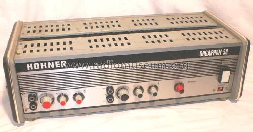 Orgaphon 50; Hohner, Matthias, AG (ID = 328268) Ampl/Mixer