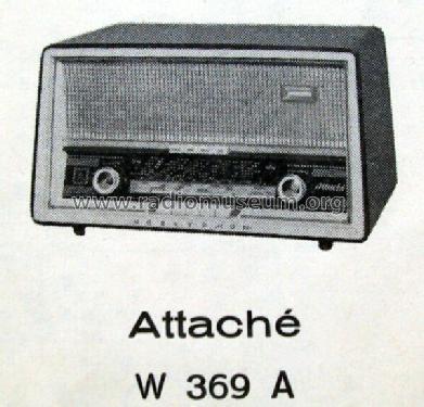 Attaché 60 W369A; Horny Hornyphon; (ID = 69044) Radio