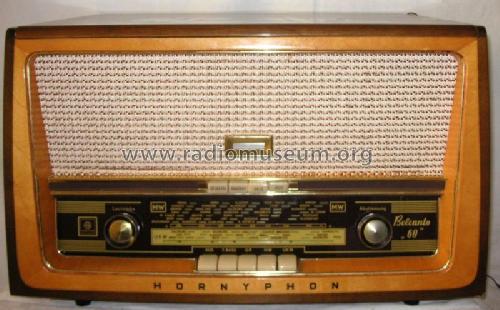 Belcanto 60 WH369A; Horny Hornyphon; (ID = 136981) Radio