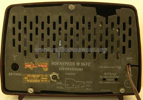 Hornyetta W147U; Horny Hornyphon; (ID = 1832376) Radio