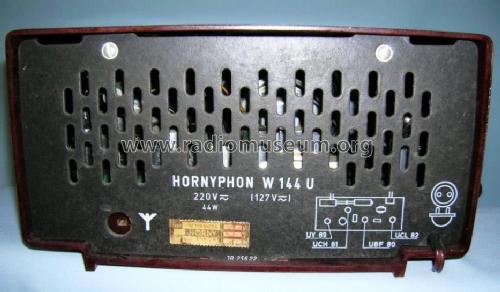 Page W144U /00D /00L; Horny Hornyphon; (ID = 572065) Radio