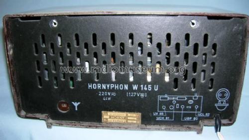 Page W145U /00D /00L; Horny Hornyphon; (ID = 571577) Radio