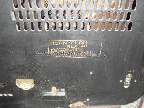 Rex 40GW W345L; Horny Hornyphon; (ID = 1175866) Radio