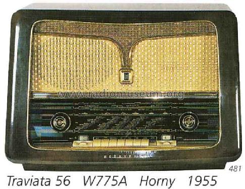 Traviata 56 W775A; Horny Hornyphon; (ID = 1691) Radio