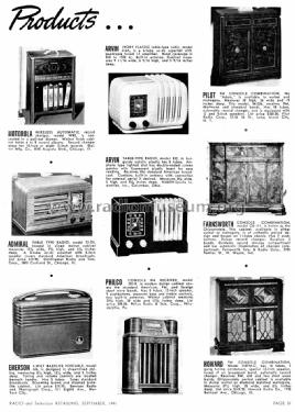 718-FMC Chippendale ; Howard Radio Company (ID = 1058705) Radio