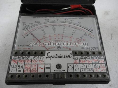 Supertester 680G; ICE, I.C.E.; Milano (ID = 1037864) Equipment