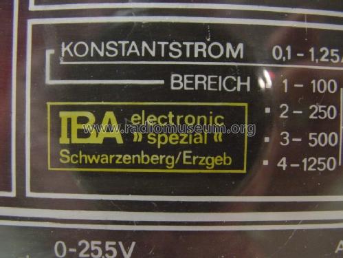 Stabilisiertes Universal-Netzgerät DLN 25/2; IBA electronic ' (ID = 1588528) Power-S