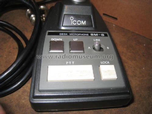 Desk Microphone SM8; Icom, Inoue (ID = 1758003) Microphone/PU