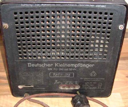 Deutscher Kleinempfänger DKE; Ika Radio Radio IKA; (ID = 638432) Radio