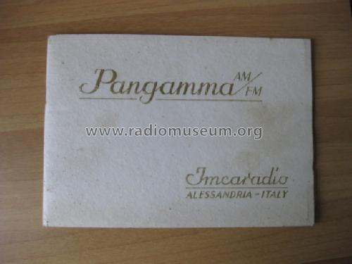 Pangamma AM/FM IF121; Imca Radio; (ID = 1677886) Radio