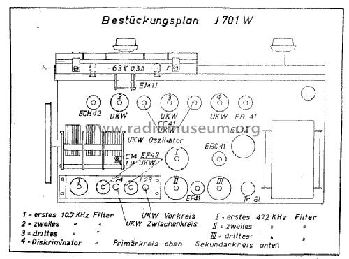 Imperial J 701W; Continental-Rundfunk (ID = 1354117) Radio