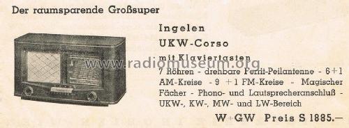 Corso 55W; Ingelen, (ID = 1634822) Radio