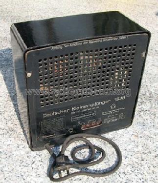 Deutscher Kleinempfänger 1938 DKE 38; Ingelen, (ID = 64521) Radio