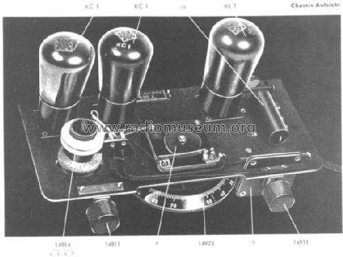 Deutscher Kleinempfänger 1938 für Batteriebetrieb DKE 38 B ; Ingelen, (ID = 21861) Radio