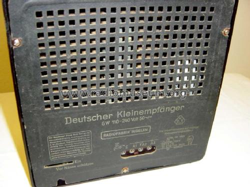 Deutscher Kleinempfänger DKE; Ingelen, (ID = 148877) Radio