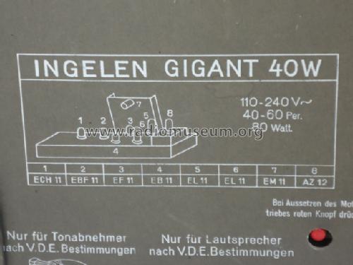 Gigant 40W; Ingelen, (ID = 1606198) Radio