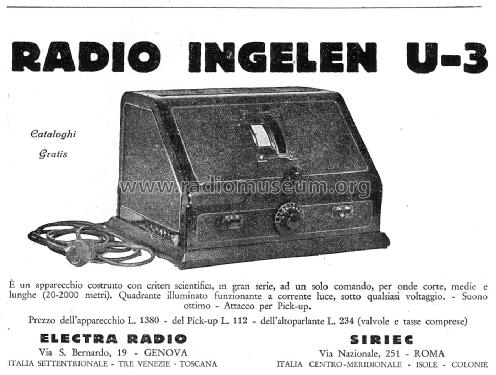 U3 - U3W; Ingelen, (ID = 1896958) Radio