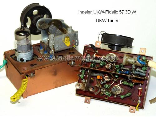 UKW-Fidelio 57 3D W; Ingelen, (ID = 1888231) Radio