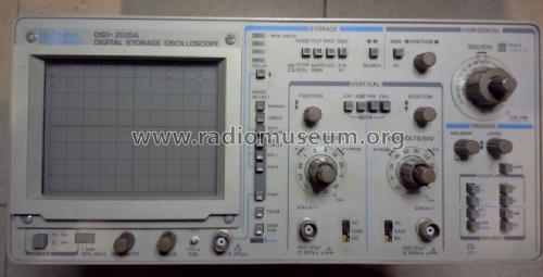 Digital Storage Oscilloscope DSO-2020A; INTRON Instruments; (ID = 1575421) Equipment