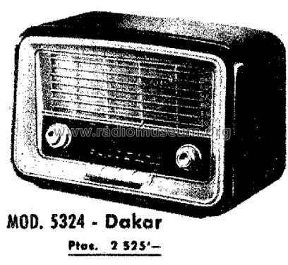 Dakar 5324; Invicta Radio, (ID = 1964956) Radio