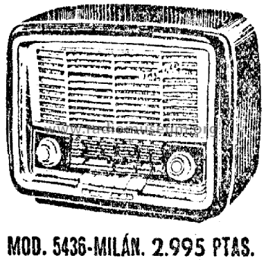 Milán 5436; Invicta Radio, (ID = 1965725) Radio