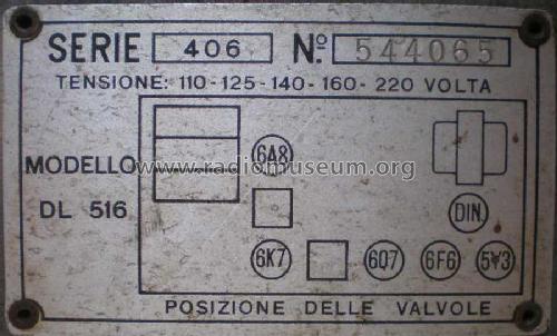 DL516; Irradio; Milano (ID = 1916705) Radio