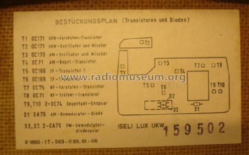 LUX UKW ; Iseli - Radio-Iseli (ID = 139459) Radio