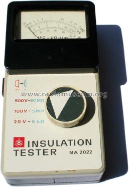 Insulation Tester MA 2022; Iskra; Kranj, (ID = 1696862) Equipment