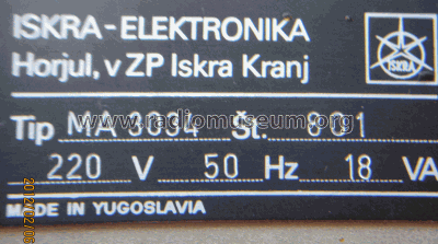 Universal-Röhrenvoltmeter MA 3034; Iskra; Kranj, (ID = 1160597) Equipment