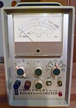 Universal-Röhrenvoltmeter MA 3034; Iskra; Kranj, (ID = 1524514) Equipment