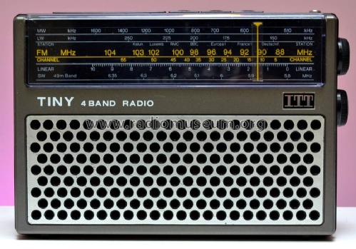 Tiny 4 Band Radio 109B ; ITT nicht Schaub, (ID = 1527108) Radio