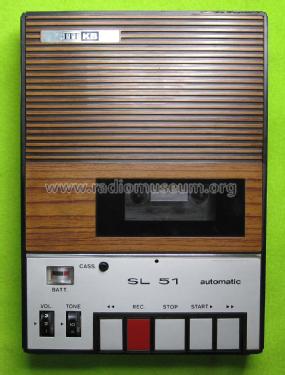 Automatic Cassette Recorder SL51; ITT-KB; Foots Cray, (ID = 2045596) R-Player