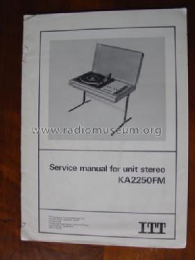 Twenty Two-Fifty Stereo System KA2250FM; ITT-KB; Foots Cray, (ID = 1571779) Radio