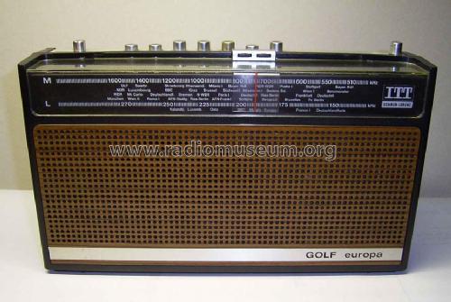 GOLF europa 103; ITT Schaub-Lorenz (ID = 1060175) Radio
