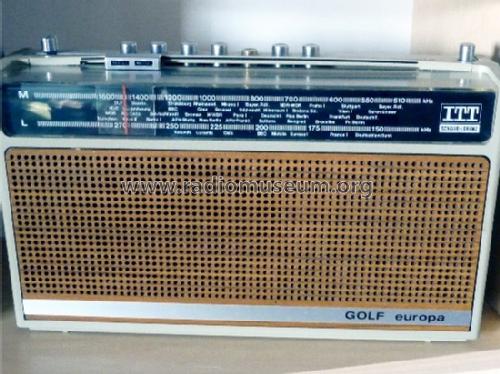 GOLF europa 103; ITT Schaub-Lorenz (ID = 606156) Radio