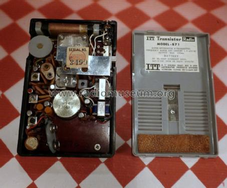 2 Band 8 Transistor 871; ITT, International (ID = 1209224) Radio