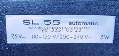 SL55 Automatic 53310303/23; ITT Schaub-Lorenz (ID = 691850) Enrég.-R