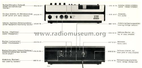 Stereo Recorder 85; ITT Schaub-Lorenz (ID = 1237583) R-Player