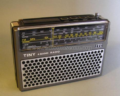 Tiny 4 Band Radio 109B ; ITT nicht Schaub, (ID = 589054) Radio