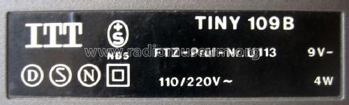 Tiny 4 Band Radio 109B ; ITT nicht Schaub, (ID = 617684) Radio