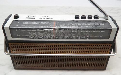 TINY automatic 103 5213 05 85; ITT Schaub-Lorenz (ID = 1708539) Radio