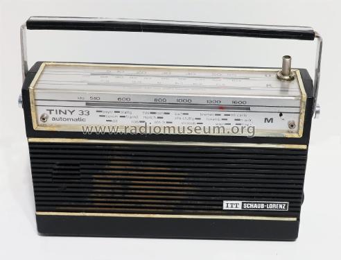 Tiny automatic 33; ITT Schaub-Lorenz (ID = 3001190) Radio