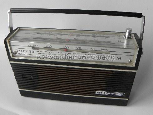 Tiny automatic 33; ITT Schaub-Lorenz (ID = 827115) Radio
