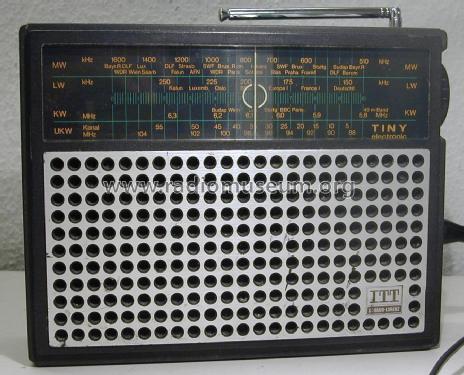 Tiny Electronic 107; ITT Schaub-Lorenz (ID = 2377216) Radio