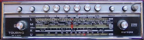 TOURING europa 52150125 blau; ITT Schaub-Lorenz (ID = 40267) Radio