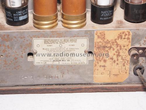 62 'Swan' or 'Peacock' ; Jackson-Bell Co. pre (ID = 2828109) Radio